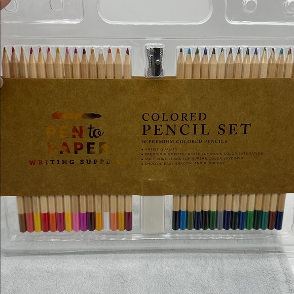PEN TO PAPER WRITING SUPPLIES-Colored Pencil Set 30 Premium Colors - Picture 3 of 6